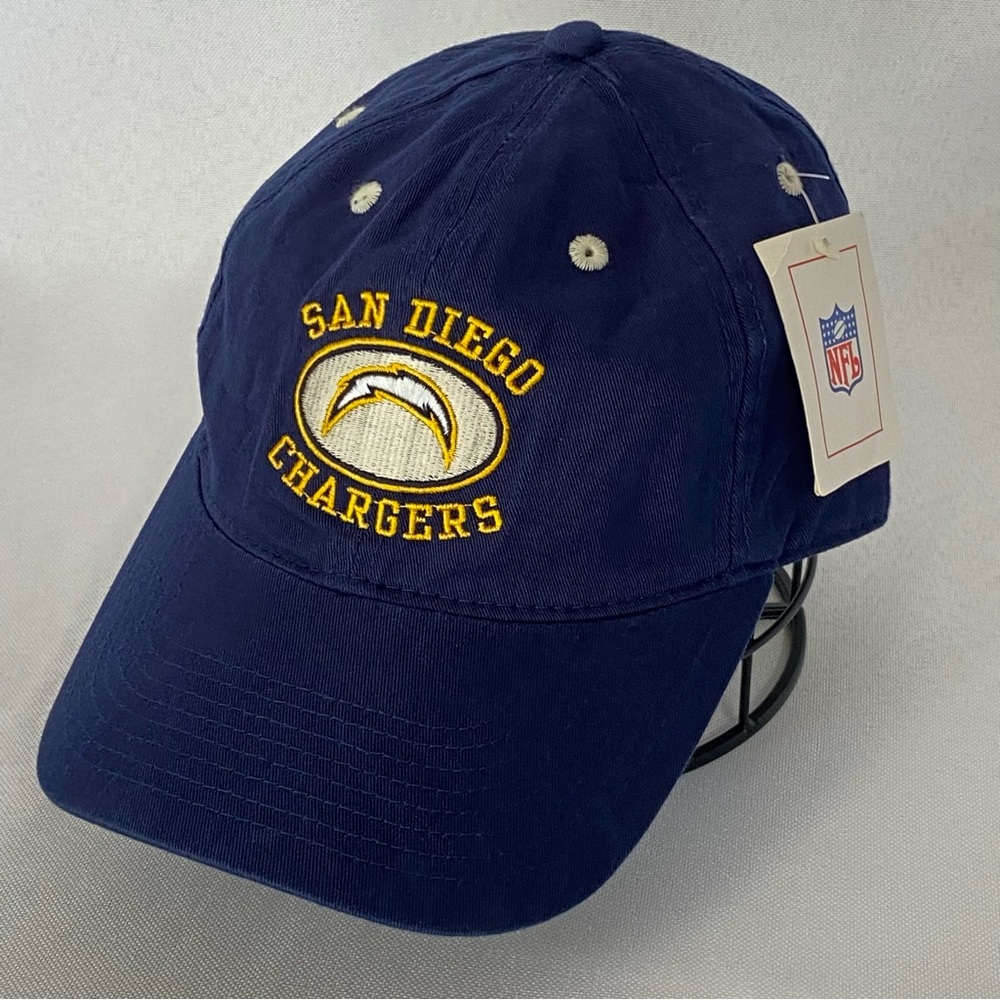 Rare San Diego Chargers NFL Hat ‘47 Brand Clean Up Style Adjustable Navy Blue